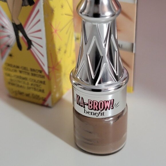 Set of 2 Benefit KA BROW Gel Cream and Brush Mini Shade 3 Medium Two NIB - Picture 9 of 16